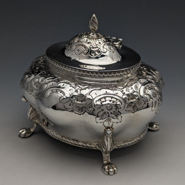 1903 年英國古董純銀茶盒 196 克 Thomas White